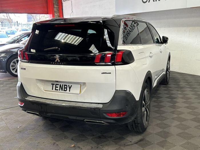 Peugeot 5008 1.6 PureTech GT Line Premium SUV 5dr Petrol EAT Euro 6 (s/s) (180 ps) SUV Petrol WHITE