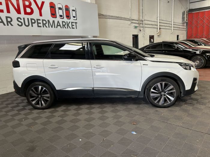 Peugeot 5008 1.6 PureTech GT Line Premium SUV 5dr Petrol EAT Euro 6 (s/s) (180 ps) SUV Petrol WHITE