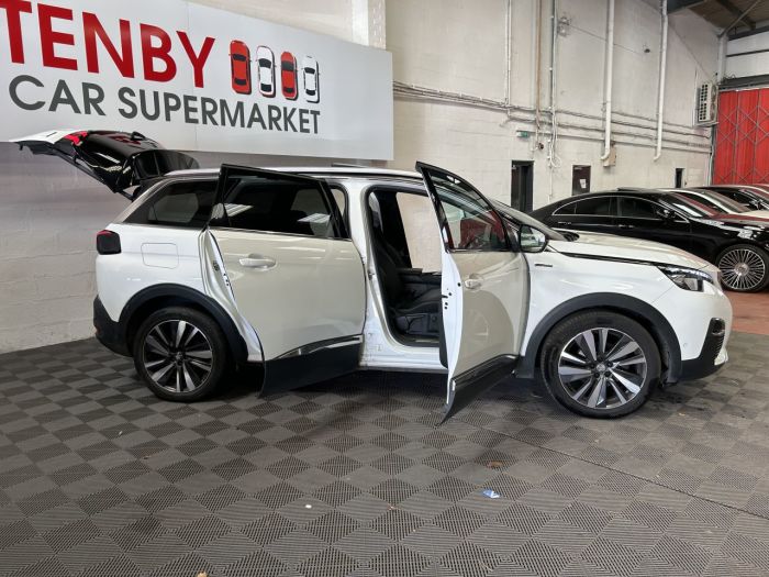Peugeot 5008 1.6 PureTech GT Line Premium SUV 5dr Petrol EAT Euro 6 (s/s) (180 ps) SUV Petrol WHITE