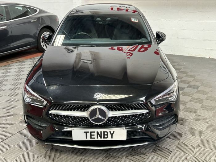 Mercedes-Benz CLA 2.0 CLA220d AMG Line (Premium Plus) Coupe 4dr Diesel 8G-DCT Euro 6 (s/s) (190 ps) Saloon Diesel BLACK
