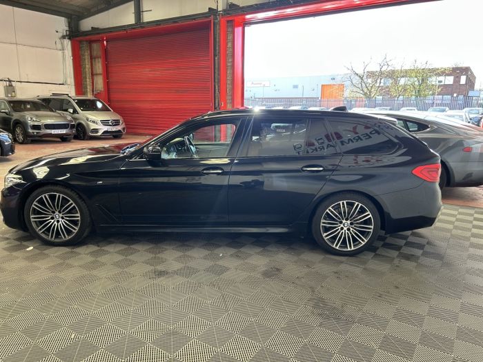BMW 5 Series 2.0 520d M Sport Touring 5dr Diesel Auto Euro 6 (s/s) (190 ps) Estate Diesel BLACK