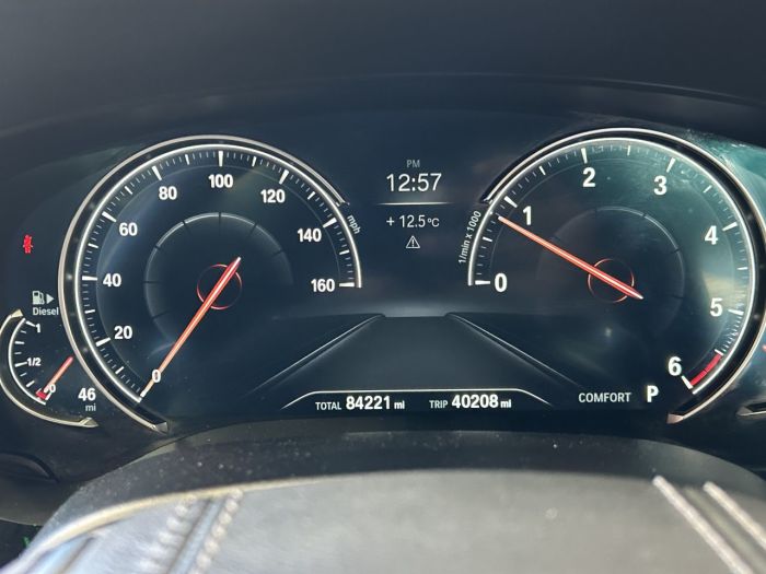 BMW 5 Series 2.0 520d M Sport Touring 5dr Diesel Auto Euro 6 (s/s) (190 ps) Estate Diesel BLACK