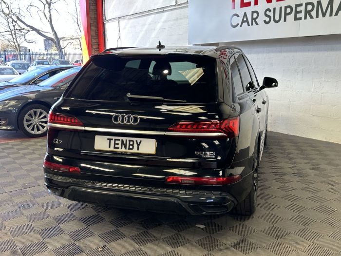 Audi Q7 3.0 TDI V6 50 Black Edition SUV 5dr Diesel Tiptronic quattro Euro 6 (s/s) (286 ps) SUV Diesel BLACK