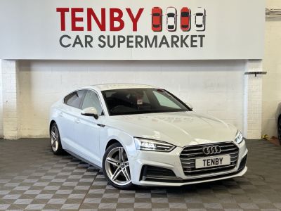 Audi A5 2.0 TDI S line Sportback 5dr Diesel S Tronic quattro Euro 6 (s/s) (190 ps) Hatchback Diesel WHITEAudi A5 2.0 TDI S line Sportback 5dr Diesel S Tronic quattro Euro 6 (s/s) (190 ps) Hatchback Diesel WHITE at Motor Finance 4u Tunbridge Wells