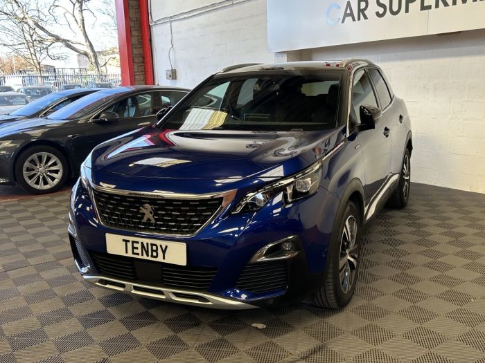 Peugeot 3008 2.0 BlueHDi GT Line SUV 5dr Diesel EAT Euro 6 (s/s) (180 ps) SUV Diesel BLUE