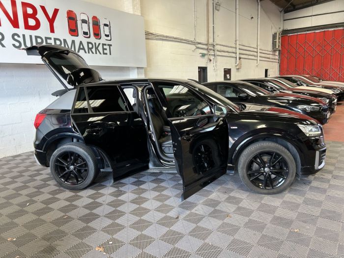 Audi Q2 1.6 TDI 30 S line SUV 5dr Diesel S Tronic Euro 6 (s/s) (116 ps) SUV Diesel BLACK