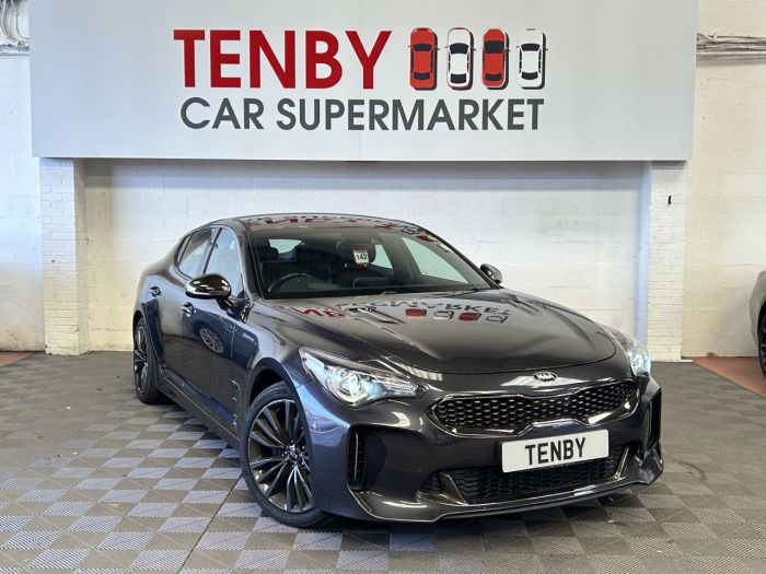 Kia Stinger 2.2 CRDi GT-Line Gran Turismo 5dr Diesel Auto Euro 6 (s/s) (197 bhp) Hatchback Diesel GREY