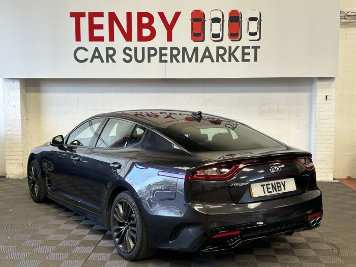 Kia Stinger 2.2 CRDi GT-Line Gran Turismo 5dr Diesel Auto Euro 6 (s/s) (197 bhp) Hatchback Diesel GREY