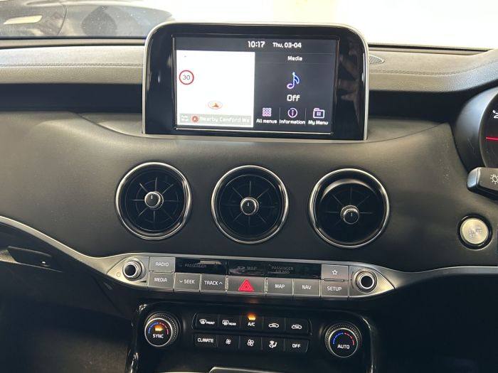 Kia Stinger 2.2 CRDi GT-Line Gran Turismo 5dr Diesel Auto Euro 6 (s/s) (197 bhp) Hatchback Diesel GREY