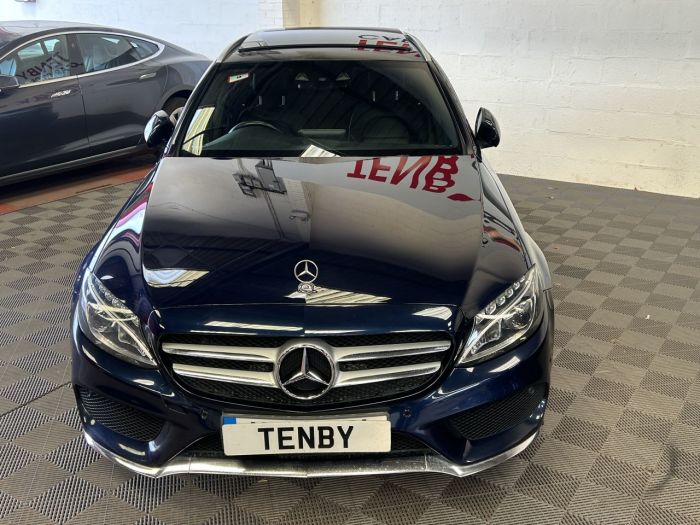 Mercedes-Benz C Class 2.1 C250d AMG Line (Premium Plus) Estate 5dr Diesel G-Tronic+ Euro 6 (s/s) (204 ps) Estate Diesel BLUE