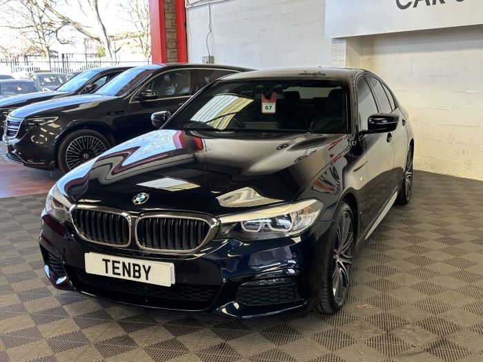 BMW 5 Series 3.0 540i GPF M Sport Saloon 4dr Petrol Auto xDrive Euro 6 (s/s) (340 ps) Saloon Petrol BLACK