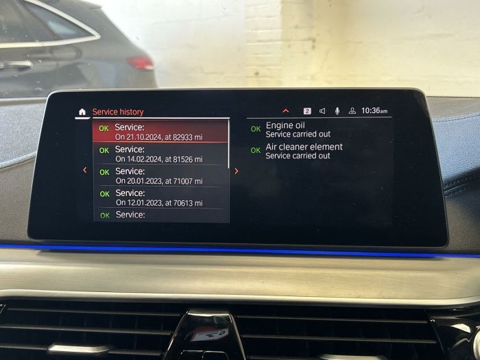 BMW 5 Series 3.0 540i GPF M Sport Saloon 4dr Petrol Auto xDrive Euro 6 (s/s) (340 ps) Saloon Petrol BLACK