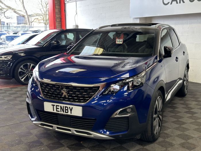 Peugeot 3008 1.6 13.2kWh GT SUV 5dr Petrol Plug-in Hybrid e-EAT 4WD Euro 6 (s/s) (300 ps) SUV Hybrid BLUE