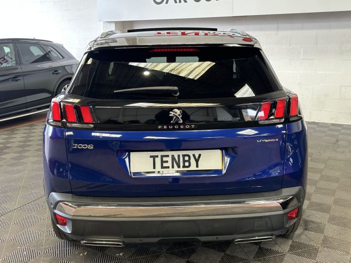 Peugeot 3008 1.6 13.2kWh GT SUV 5dr Petrol Plug-in Hybrid e-EAT 4WD Euro 6 (s/s) (300 ps) SUV Hybrid BLUE