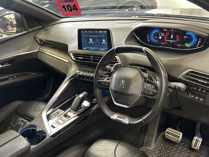 Peugeot 3008 1.6 13.2kWh GT SUV 5dr Petrol Plug-in Hybrid e-EAT 4WD Euro 6 (s/s) (300 ps) SUV Hybrid BLUE