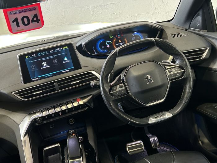Peugeot 3008 1.6 13.2kWh GT SUV 5dr Petrol Plug-in Hybrid e-EAT 4WD Euro 6 (s/s) (300 ps) SUV Hybrid BLUE