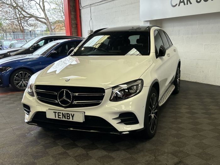 Mercedes-Benz GLC 2.1 GLC250d AMG Line (Premium Plus) SUV 5dr Diesel G-Tronic 4MATIC Euro 6 (s/s) (204 ps) SUV Diesel WHITE