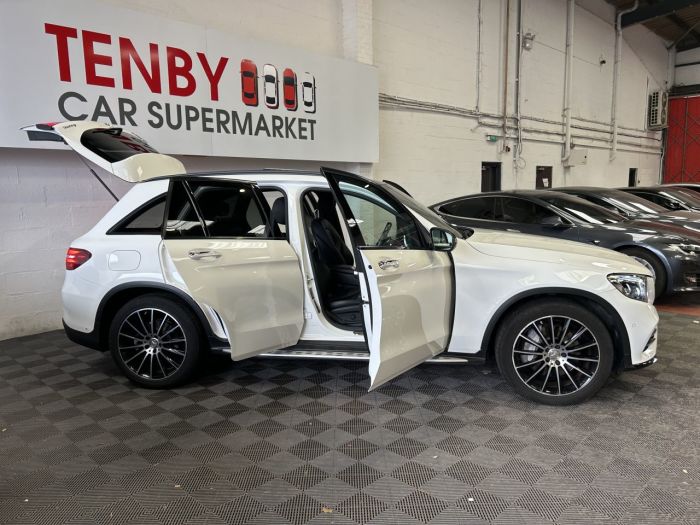 Mercedes-Benz GLC 2.1 GLC250d AMG Line (Premium Plus) SUV 5dr Diesel G-Tronic 4MATIC Euro 6 (s/s) (204 ps) SUV Diesel WHITE