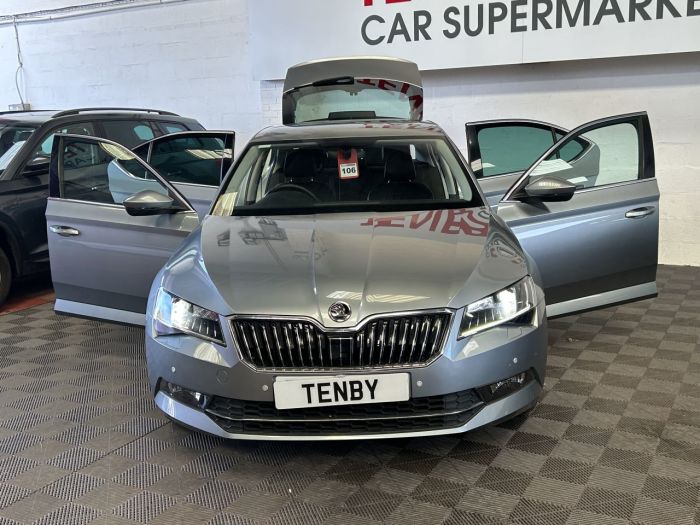 Skoda Superb 2.0 TDI SE L Executive Hatchback 5dr Diesel DSG Euro 6 (s/s) (190 ps) Hatchback Diesel GREY