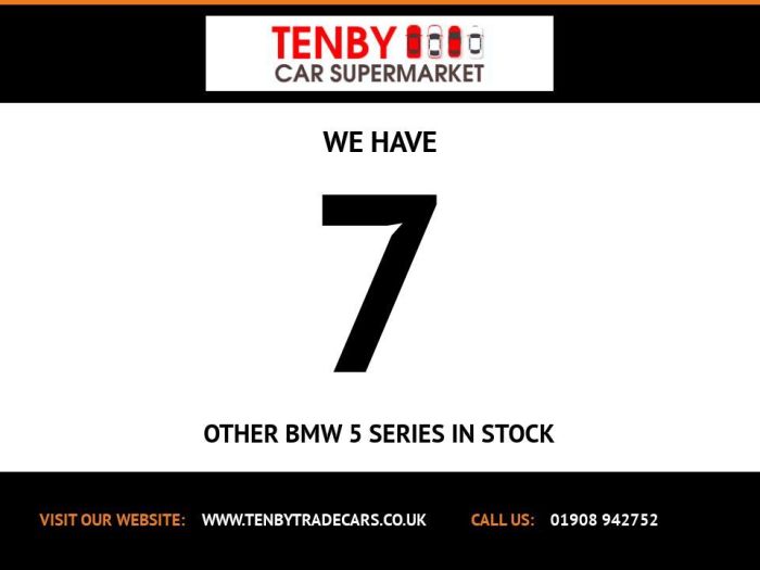 BMW 5 Series 3.0 530d M Sport Saloon 4dr Diesel Auto Euro 6 (s/s) (265 ps) Saloon Diesel BLACK