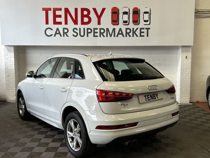 Audi Q3 1.4 TFSI CoD Sport SUV 5dr Petrol S Tronic Euro 6 (s/s) (150 ps) SUV Petrol WHITE