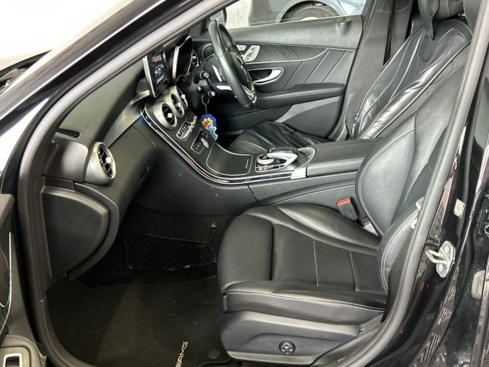 Mercedes-Benz C Class 2.1 C220d AMG Line (Premium) Saloon 4dr Diesel G-Tronic+ Euro 6 (s/s) (170 ps) Saloon Diesel BLACK