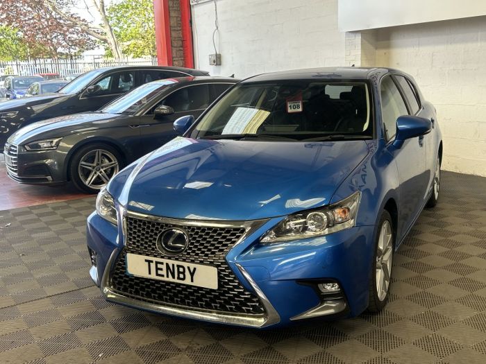 Lexus CT 1.8 200h Luxury Hatchback 5dr Petrol Hybrid E-CVT Euro 6 (s/s) (136 ps) Hatchback Hybrid BLUE