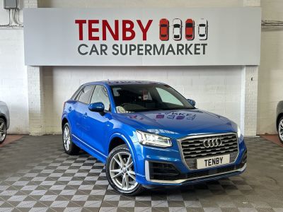 Audi Q2 1.4 TFSI CoD S line SUV 5dr Petrol S Tronic Euro 6 (s/s) (150 ps) SUV Petrol BLUEAudi Q2 1.4 TFSI CoD S line SUV 5dr Petrol S Tronic Euro 6 (s/s) (150 ps) SUV Petrol BLUE at Motor Finance 4u Tunbridge Wells