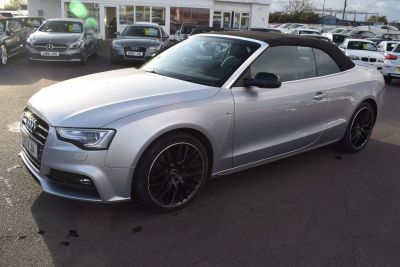 Audi A5 Cabriolet 2.0 TDI S line Special Edition Plus Cabriolet 2dr Convertible Diesel SilverAudi A5 Cabriolet 2.0 TDI S line Special Edition Plus Cabriolet 2dr Convertible Diesel Silver at Motor Finance 4u Tunbridge Wells