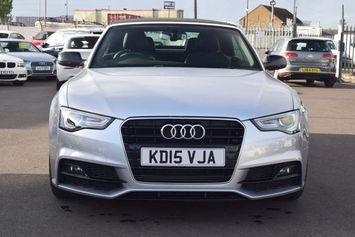 Audi A5 Cabriolet 2.0 TDI S line Special Edition Plus Cabriolet 2dr Convertible Diesel Silver