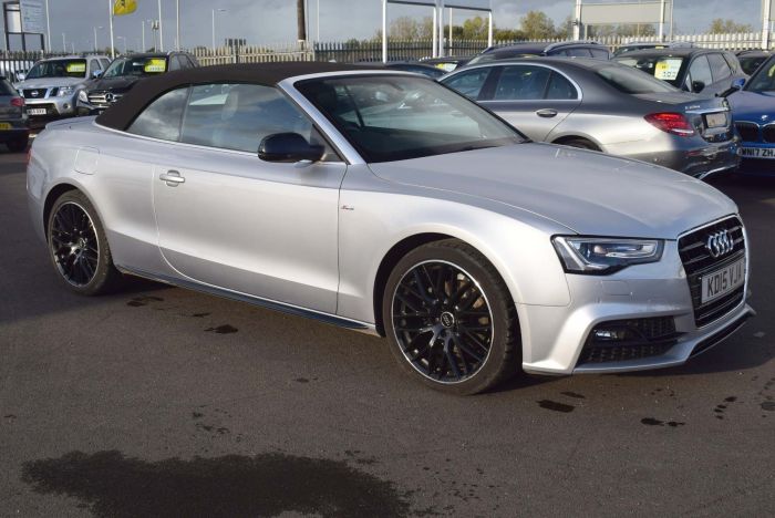 Audi A5 Cabriolet 2.0 TDI S line Special Edition Plus Cabriolet 2dr Convertible Diesel Silver