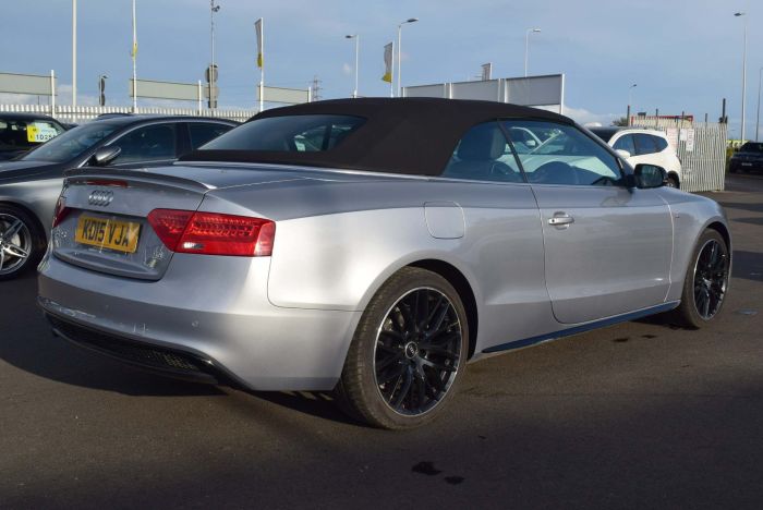 Audi A5 Cabriolet 2.0 TDI S line Special Edition Plus Cabriolet 2dr Convertible Diesel Silver