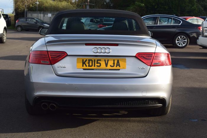 Audi A5 Cabriolet 2.0 TDI S line Special Edition Plus Cabriolet 2dr Convertible Diesel Silver