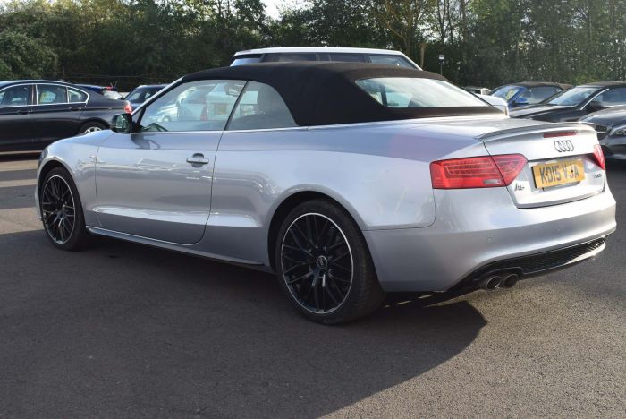 Audi A5 Cabriolet 2.0 TDI S line Special Edition Plus Cabriolet 2dr Convertible Diesel Silver