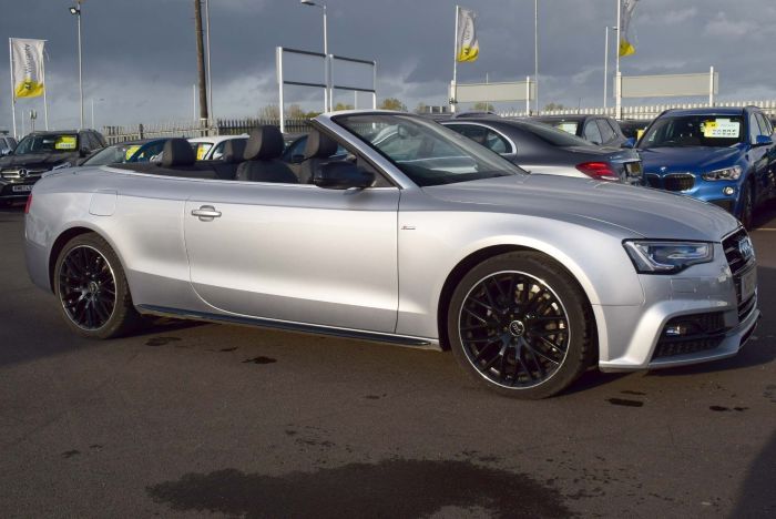 Audi A5 Cabriolet 2.0 TDI S line Special Edition Plus Cabriolet 2dr Convertible Diesel Silver