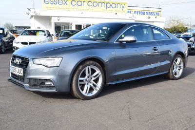 Audi A5 3.0 TDI S line S Tronic quattro 2dr Auto Coupe Diesel GreyAudi A5 3.0 TDI S line S Tronic quattro 2dr Auto Coupe Diesel Grey at Motor Finance 4u Tunbridge Wells