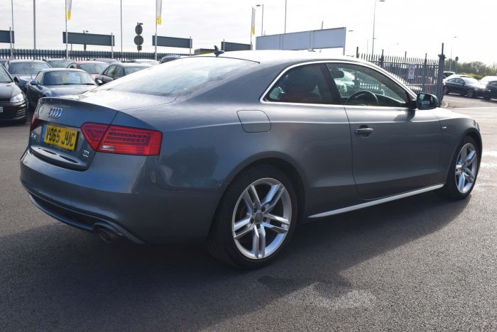 Audi A5 3.0 TDI S line S Tronic quattro 2dr Auto Coupe Diesel Grey