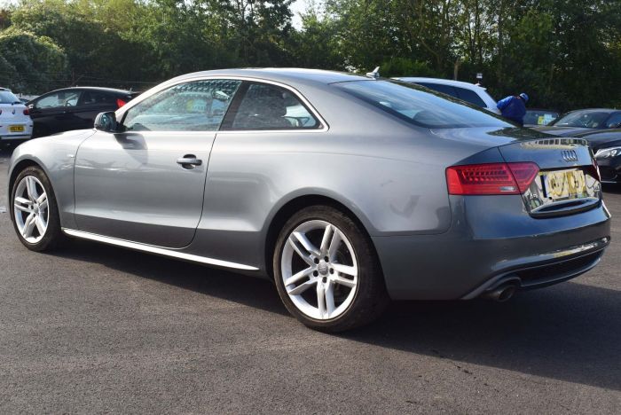 Audi A5 3.0 TDI S line S Tronic quattro 2dr Auto Coupe Diesel Grey