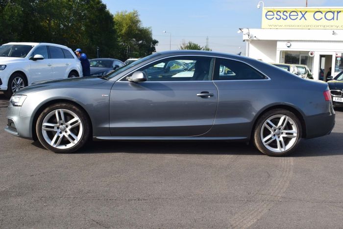 Audi A5 3.0 TDI S line S Tronic quattro 2dr Auto Coupe Diesel Grey