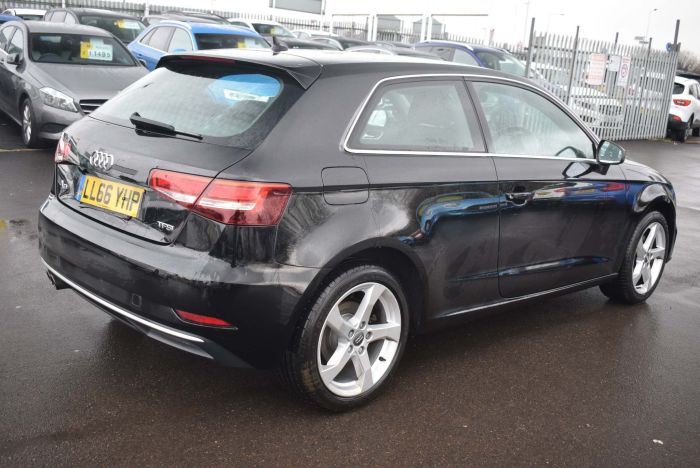 Audi A3 1.4 TFSI CoD Sport S Tronic (s/s) 3dr Auto Hatchback Petrol Black