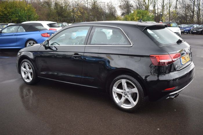Audi A3 1.4 TFSI CoD Sport S Tronic (s/s) 3dr Auto Hatchback Petrol Black