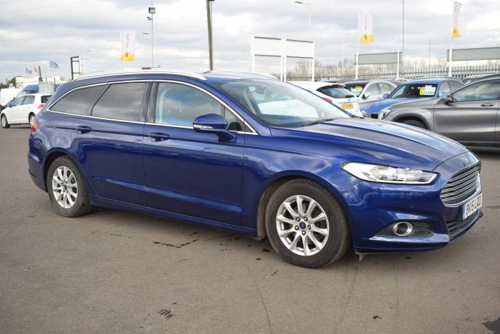 Ford Mondeo 2.0 TDCi ECOnetic Zetec (s/s) 5dr Estate Diesel Blue