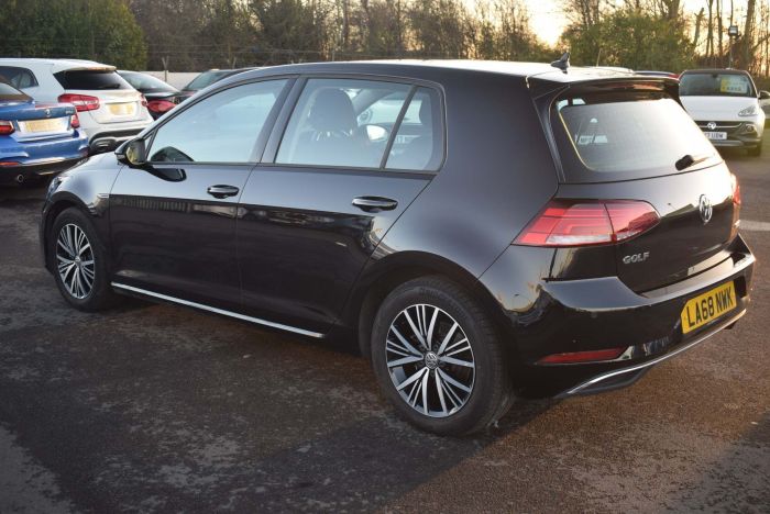 Volkswagen Golf 1.5 TSI EVO SE Nav DSG (s/s) 5dr Auto Hatchback Petrol Black