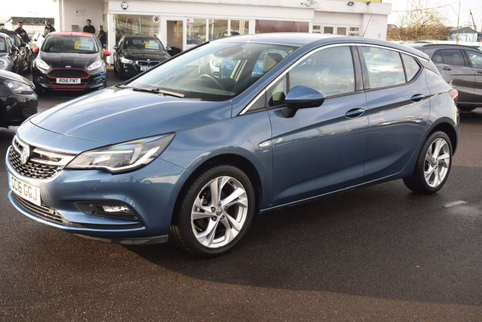 Vauxhall Astra 1.4i Turbo SRi Auto (s/s) 5dr Hatchback Petrol Blue