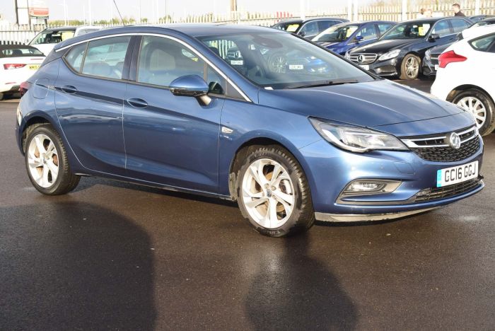 Vauxhall Astra 1.4i Turbo SRi Auto (s/s) 5dr Hatchback Petrol Blue